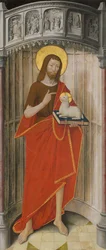 Paneele vom Hochaltar der Kartause Saint-Honoré, Thuison-les-Abbeville: Heiliger Johannes...