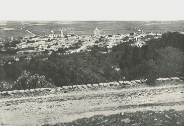 Panorama der Stadt, San Miguel de Allende, Mexiko, 1895