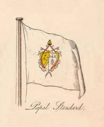 Päpstliche Standarte, 1838