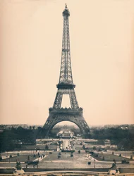 Paris - Der Eiffelturm, ca. 1910