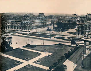 Paris. - Die Tuilerien. - LL, ca. 1910