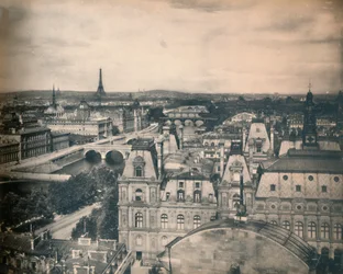 Paris. - Panorama der acht Brücken. - LL, um 1910