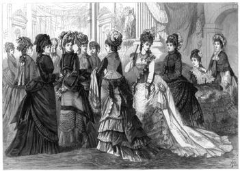 Pariser Frühlingsmode, 1875