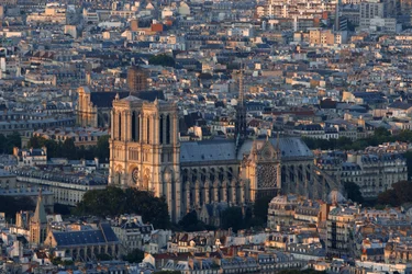 Stadt Paris, Kathedrale Notre-Dame de Paris, Paris, Frankreich