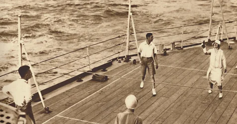 Partner - Ein Spiel Decktennis auf der Renown, 1927, 1937