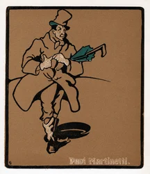 Paul Martinetti, amerikanischer Music-Hall-Star, späte 19. Jahrhundert