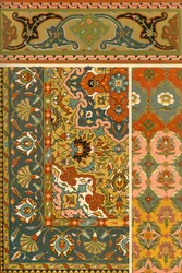 Persische Weberei und Illumination, 1898
