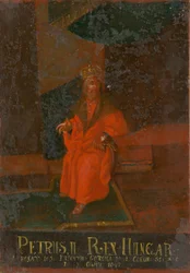 Peter Orseolo, König von Ungarn, erste Hälfte des 18. Jahrhunderts