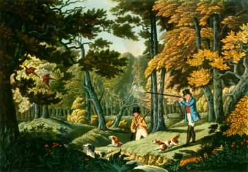 Fasanenjagd in der Nähe von Uxbridge, ca. 1824, 1943