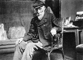Pierre-Auguste Renoir, französischer Künstler, 1917