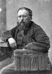 Pierre Joseph Proudhon, französischer mutualistischer politischer Philosoph, ca. 1845-1868