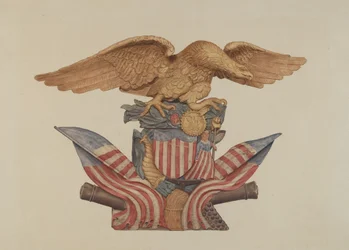 Kiefernornament Adler