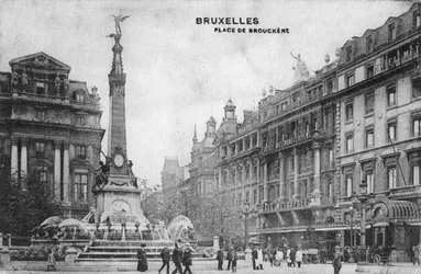 Place de Brouckere, Brüssel, Belgien
