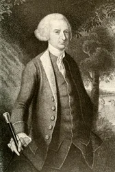 Schlichtes aber hübsches Herrenoutfit in Pennsylvania beim Ausbruch der Revolution, ca. 1765, 1937
