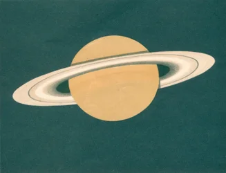Planeten - Abb.2. Saturn, ca. 1902