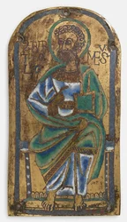 Plakette des Heiligen Bartholomäus, Niederrheinisch oder Sächsisch
