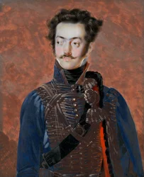 Porträt von Baron Jozef Medňanský