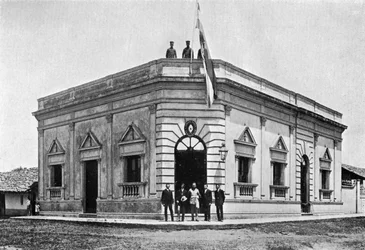 Büro des Polizeirichters, Carapeguá, Paraguay