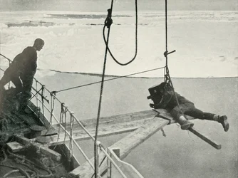 Ponting Cinematographs Der Bug der Terra Nova