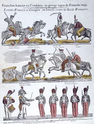 Beliebtes Bild der napoleonischen Kriege, 19. Jahrhundert