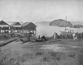 Port Moresby, 19. Jahrhundert