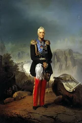 Porträt von Graf Michail Woronzow 1782-1856, zweite Hälfte des 18. Jahrhunderts