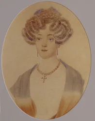 Porträt von Ekaterina Nikolajewna Goncharova 1809-1843, Ende der 1820er-Anfang der 1830er Jahre