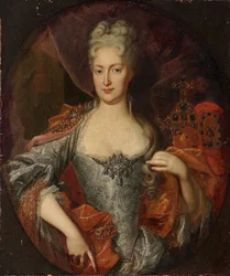 Porträt von Elisabeth Christine von Braunschweig-Wolfenbüttel 1691-1750, Heiliges Römisches Reich, ca. 1720
