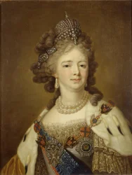 Porträt der Kaiserin Maria Fjodorowna