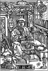 Porträt von Francysk Skaryna 1486-1541, 1517