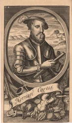 Porträt von Hernán Cortés 1485-1547, 1741
