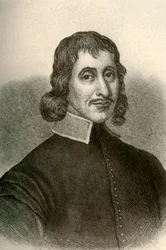 Porträt von John Winthrop dem Zweiten in puritanischer Kleidung von Massachusetts, um 1640-50, 1937