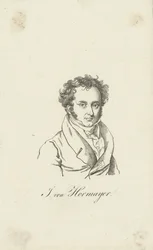Porträt von Joseph Hormayr, Baron zu Hortenburg 1781-1848
