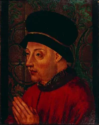 Porträt von König Johann I. von Portugal 1357-1433