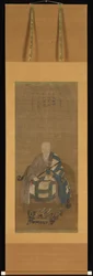 Porträt von Kyuzan Soei, 17. Jahrhundert