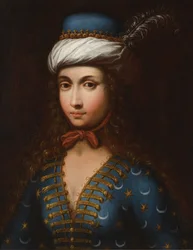 Porträt von Lady Mary Wortley Montagu 1689-1762, 18. Jahrhundert