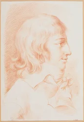 Porträt von Louis Antoine de Saint-Just