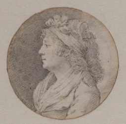 Porträt von Marie Louise von Savoyen, Prinzessin von Lamballe