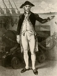 Porträt von Paul Jones, Kommodore der United States Navy, um 1780, 1937