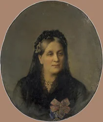 Porträt von Prinzessin Maria Alexandrowna Dolgorukaya, geb. Apraxina