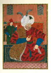 Porträt von Selim II 1524-1574, Sultan des Osmanischen Reiches, zwischen 1570 und 1590