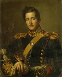 Porträt von Vasily Vasilyevich Zagryazhsky, 1840er Jahre