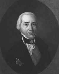 Porträt von Wassili Jewdokimowitsch Adadurov 1709-1780