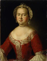 Porträt von Vera Dmitrievna Rezvaya 1809-1849, frühes 19. Jahrhundert