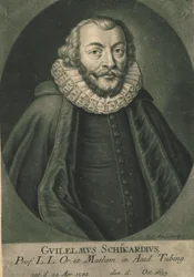 Porträt von Wilhelm Schickard 1592-1635