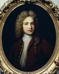 Porträt von Jakow Matwejewitsch Jewreinow 1700-1772, 1723