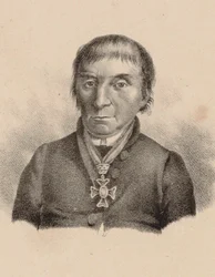Porträt des Pianisten und Komponisten Maximilian Stadler 1748-1833, 1830