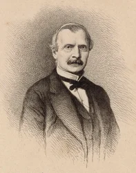 Porträt des Komponisten Auguste Mermet 1810-1889, 1876