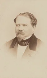 Porträt des Komponisten Jean-Georges Kastner 1810-1867