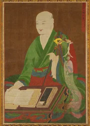 Porträt des großen Meisters Yeongwoldang Eungjin, 1700er Jahre